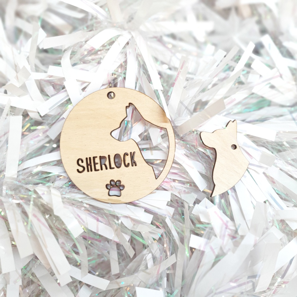 Personalised Pet Bauble - Dog